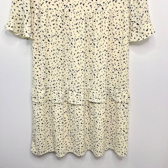 Aritzia Little Moon Spritz Dress Size 2XS Oversized Tiered Ruffle Floral XXS - Picture 7 of 9